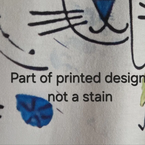 Colorful Cat Print Short Sleeve Shirt 2XL - Picture 7 of 8